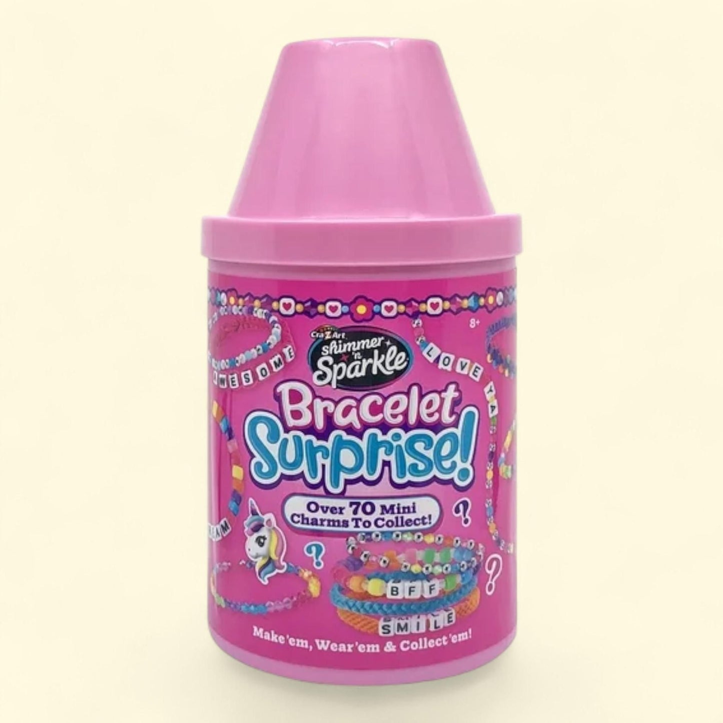 Cra-Z-Art Shimmer 'n Sparkle Surprise Bracelet Making, DIY Friendsh... — authentic US product shipped worldwide by Treatspree