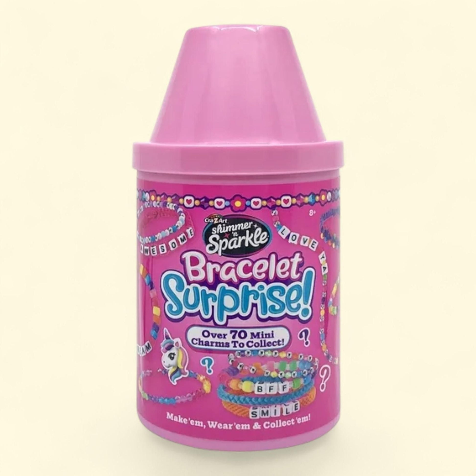 Cra-Z-Art Shimmer 'n Sparkle Surprise Bracelet Making, DIY Friendsh... — authentic US product shipped worldwide by Treatspree