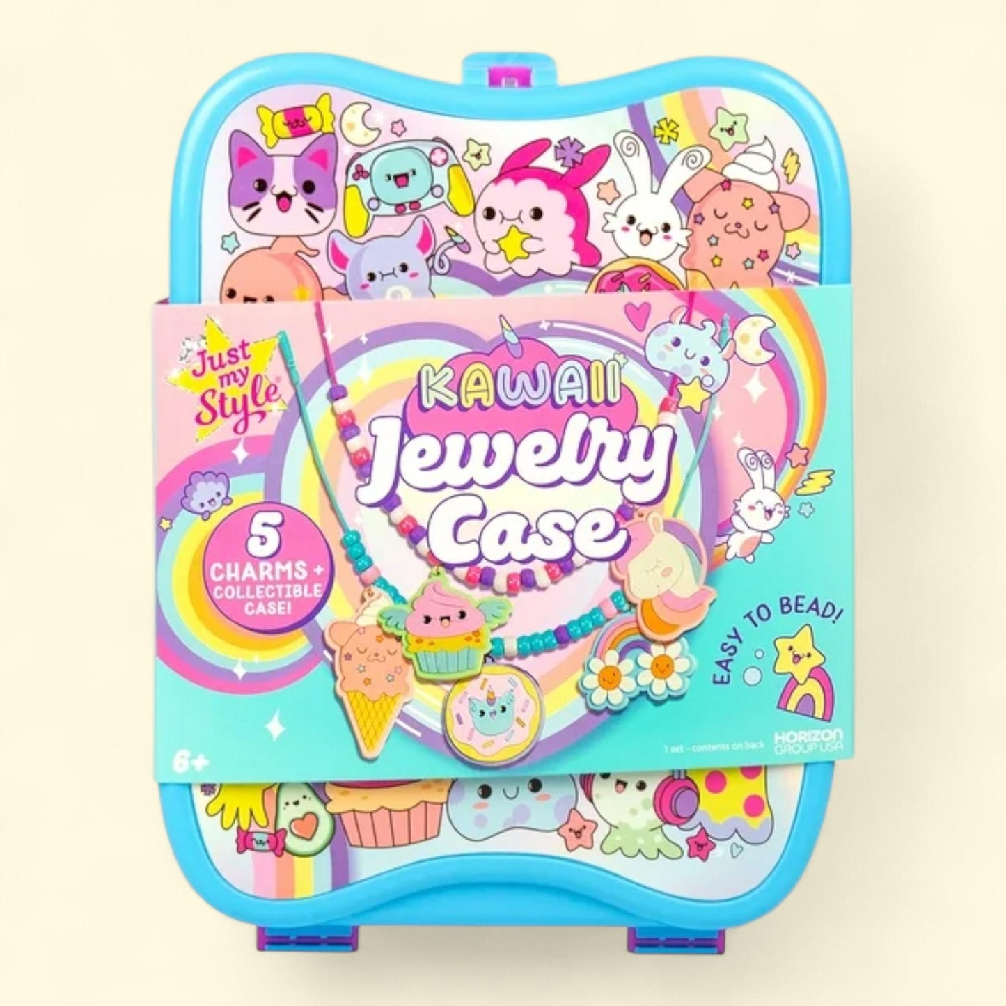 Just My Style Kawaii Jewelry Case, 7.5 in
