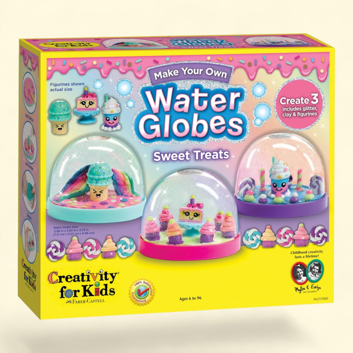 Créativité pour les enfants : Boules à eau « Douces gourmandises », kit de bricolage pour enfants, 1 pièce
1