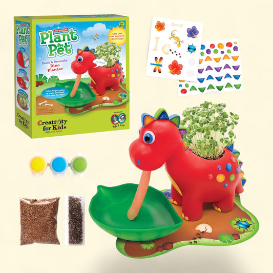 Creativity for Kids Dinosaur Self-Watering Plant Pet, Count 1
1