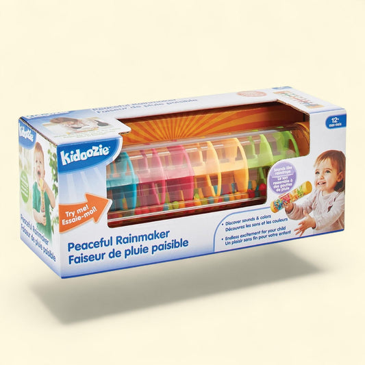 Kidoozie Peaceful Rainmaker, Multi-Level Bead Toy, 3.3 in