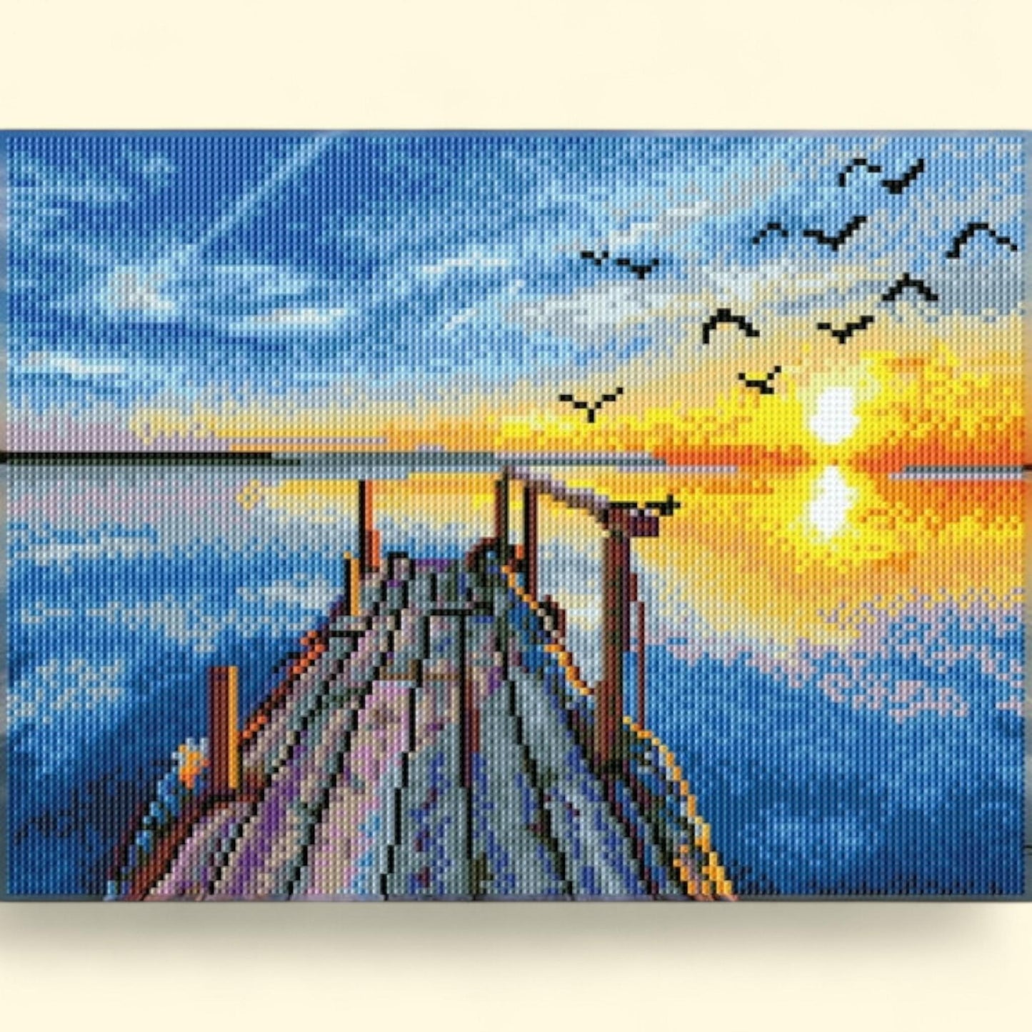 DIAMOND DOTZ Sunset Jetty Special Edition Diamond Painting Kit, 16 ... — authentic US product shipped worldwide by Treatspree