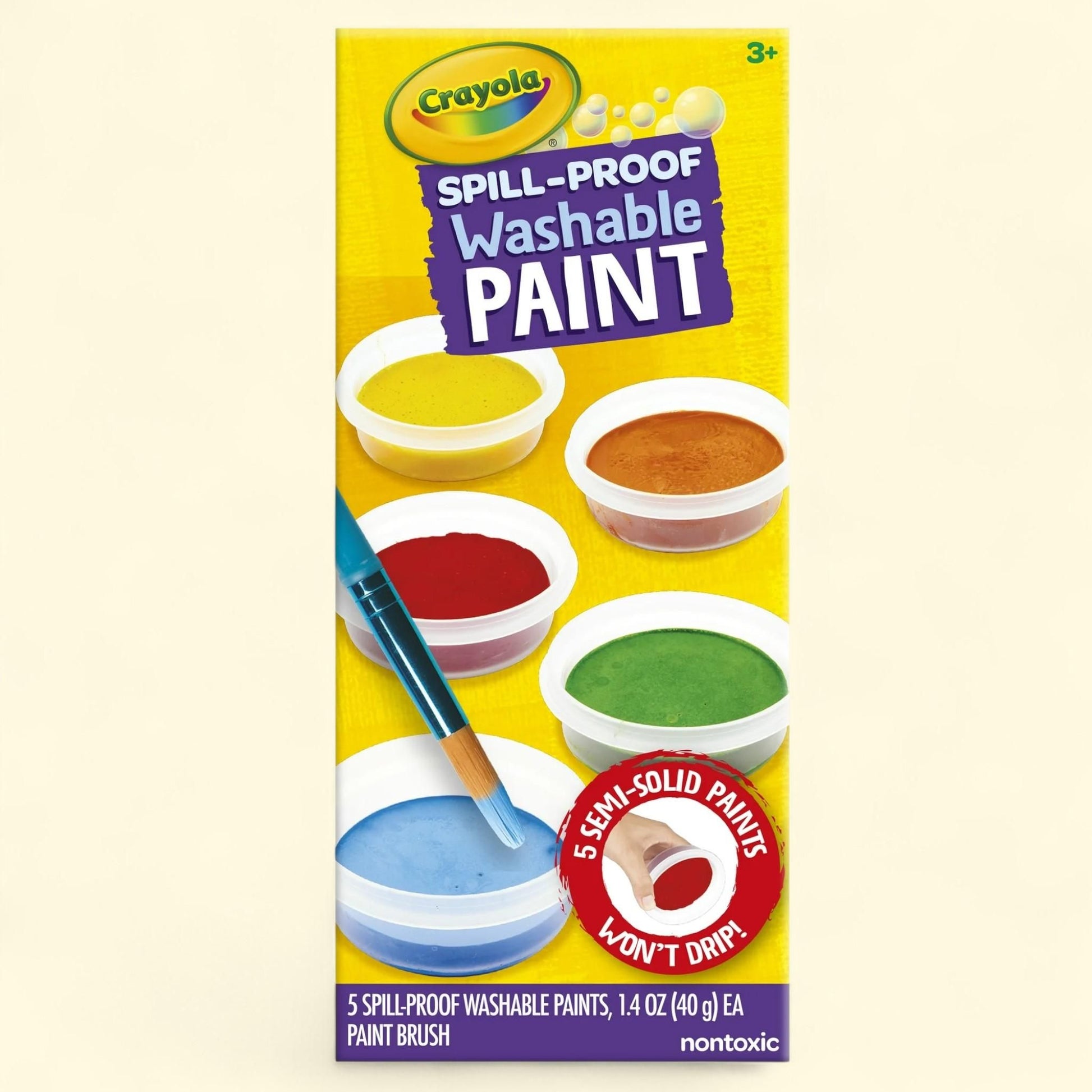Crayola Paint Set, Washable Paint, Assorted Colors, 4 oz. — authentic US product shipped worldwide by Treatspree