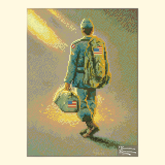 Diamond Dotz, Heading Home Special Edition, 12" x 16"