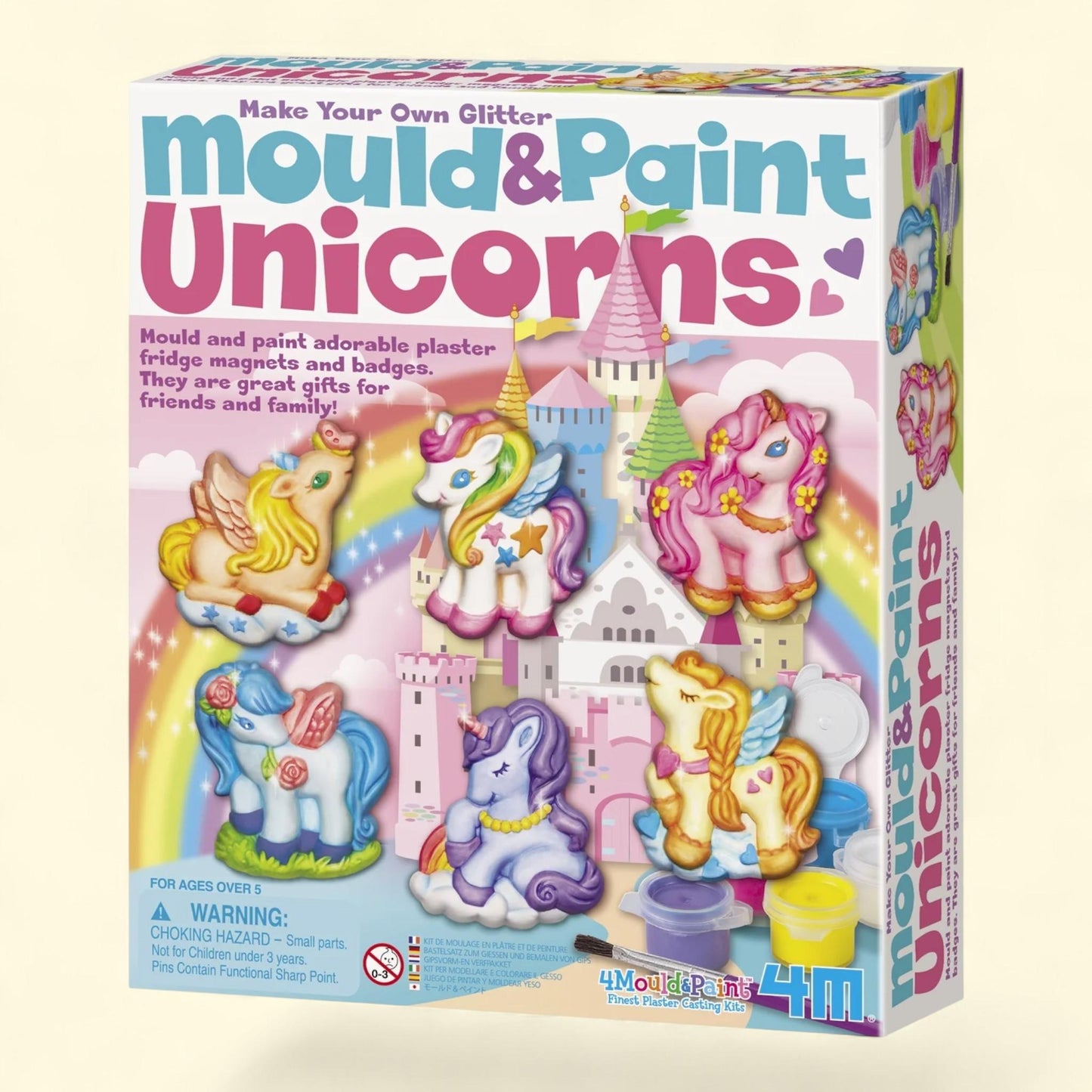 4M Make Your Own Glitter Mould & Paint Unicorns Kit, Count
1
