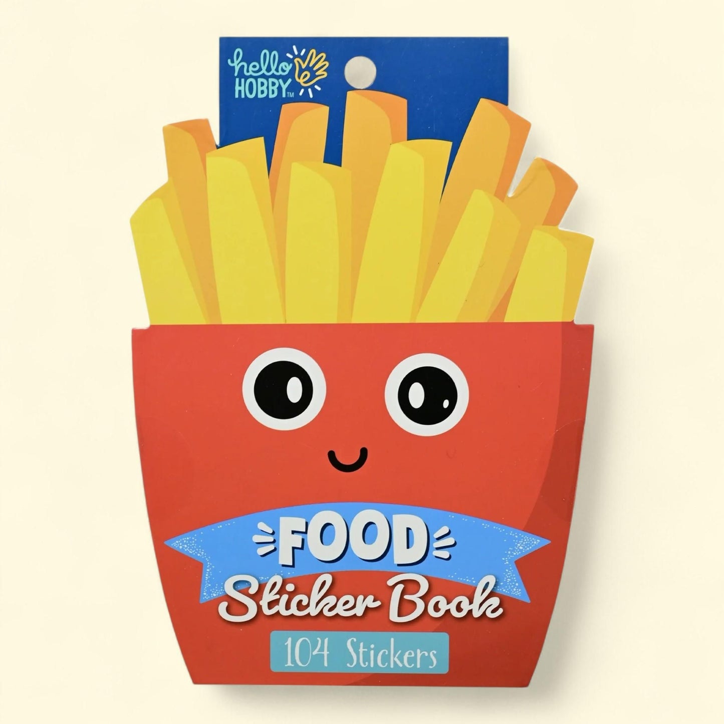 Hello Hobby Fun Food Sticker Book, 104 Count