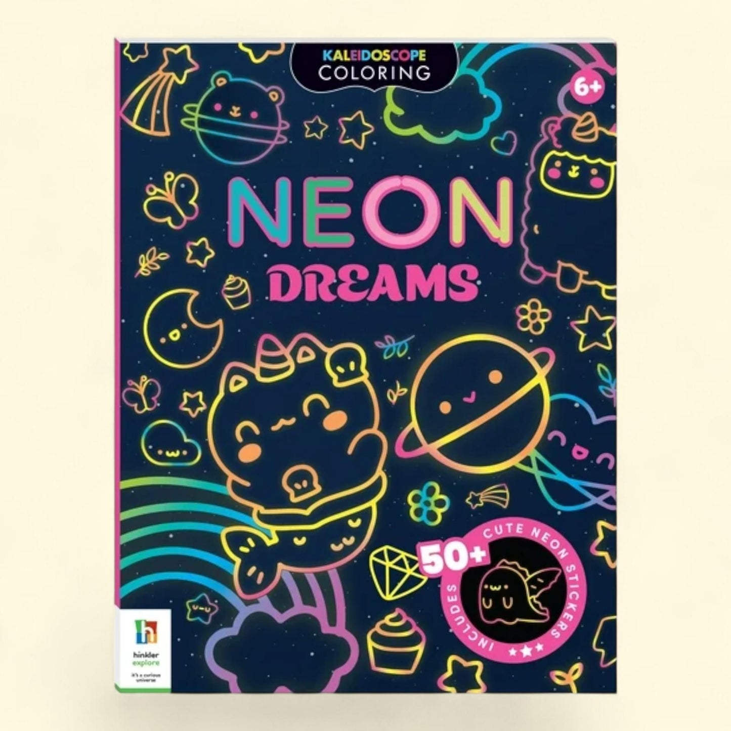 Kaleidoscope Dreams Sticker Coloring Book, 48 Page Extent, Sticker ... — authentic US product shipped worldwide by Treatspree