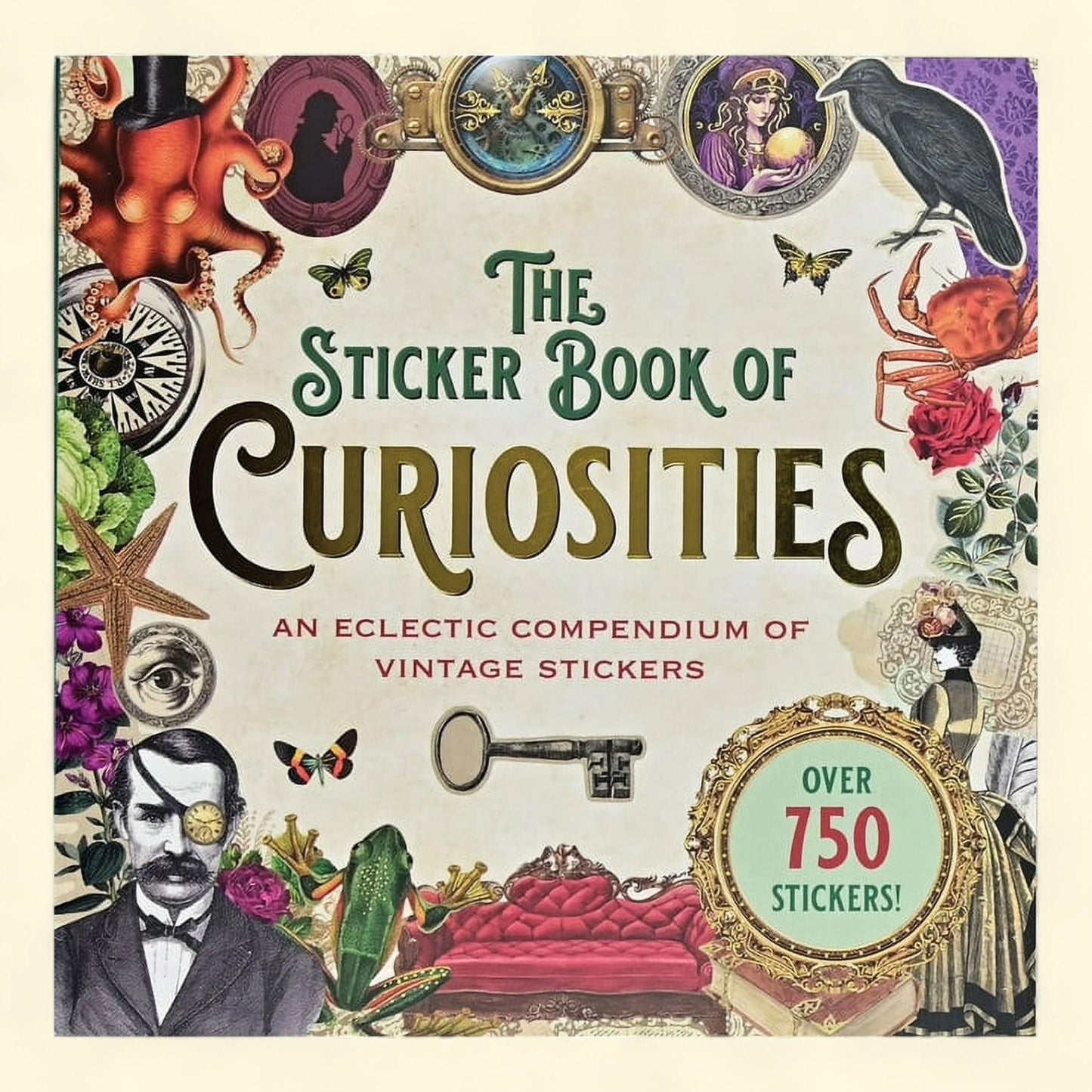 Sticker Book of Curiosities, Paperback