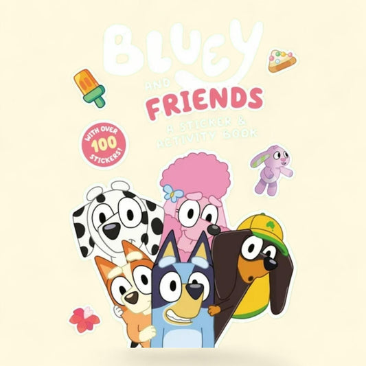 PENGUIN YOUNG READERS LIC: Bluey and Friends: Sticker and Activity Book, Paperback