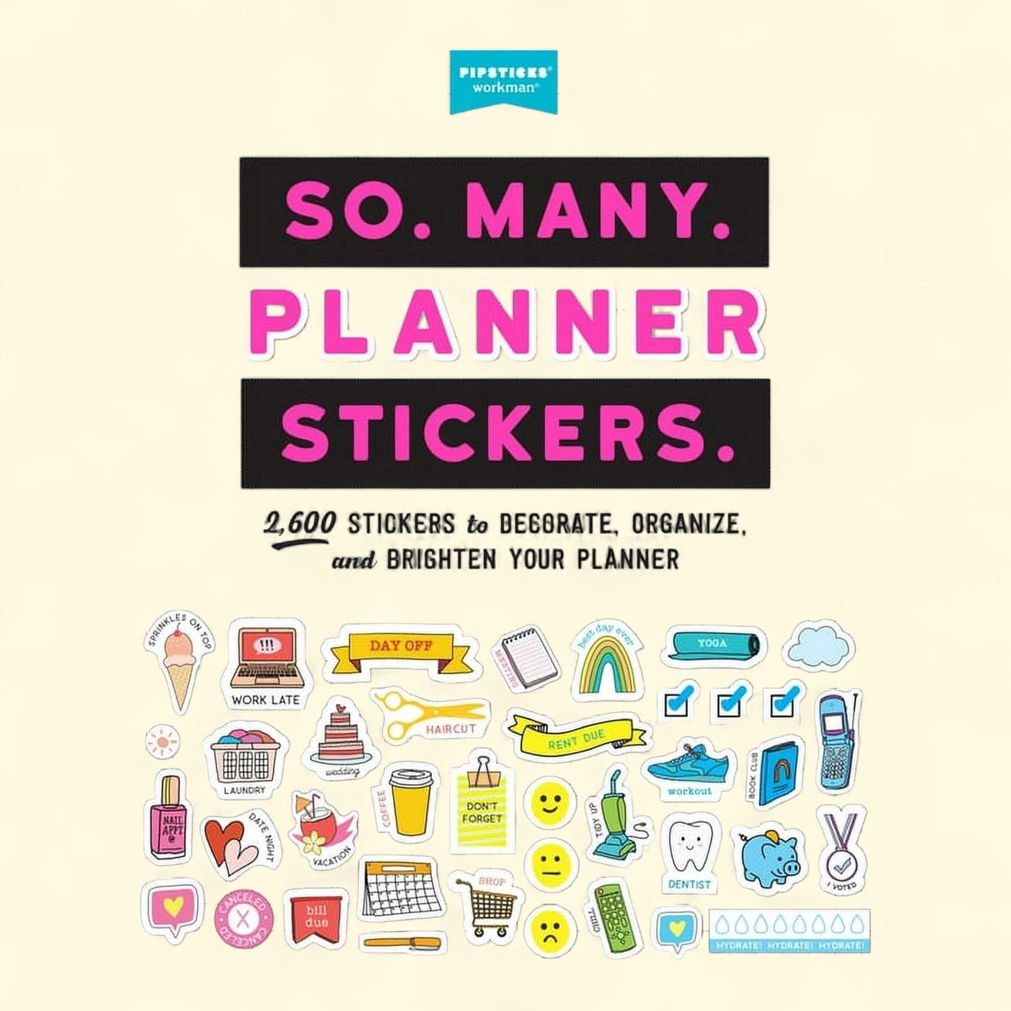 So. Many. Stickers Planner Stickers, 2,600 Stickers