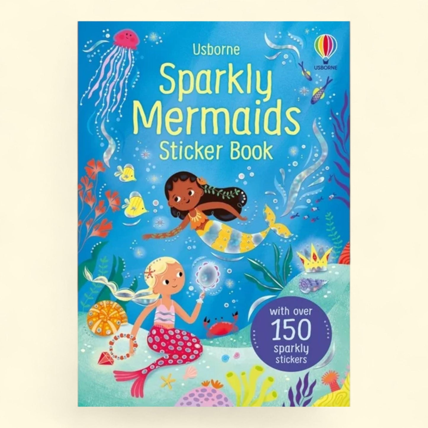 Sparkly Mermaids Sticker Book, Paperback