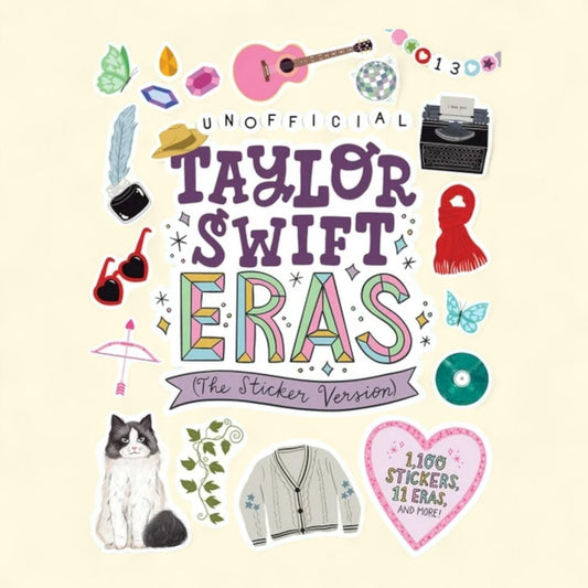 Taylor Swift Eras: 1,100 Stickers, 11 Eras, and More!