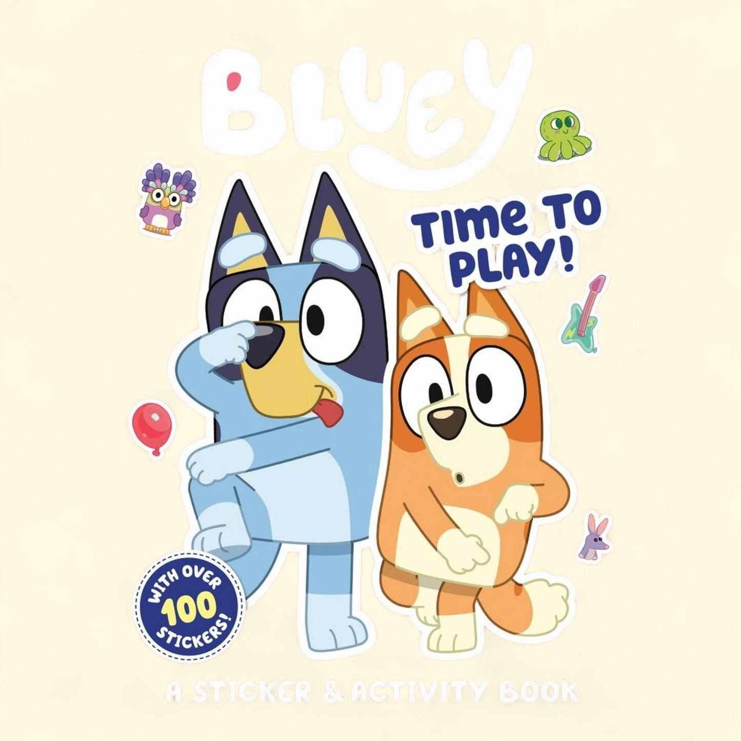 PENGUIN YOUNG READERS LIC: Bluey: Time to Play!: A Sticker and Activity Book, Paperback