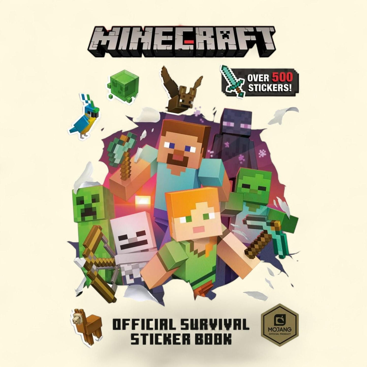 Craig Jelley: Minecraft Official Survival Sticker Book, Paperback