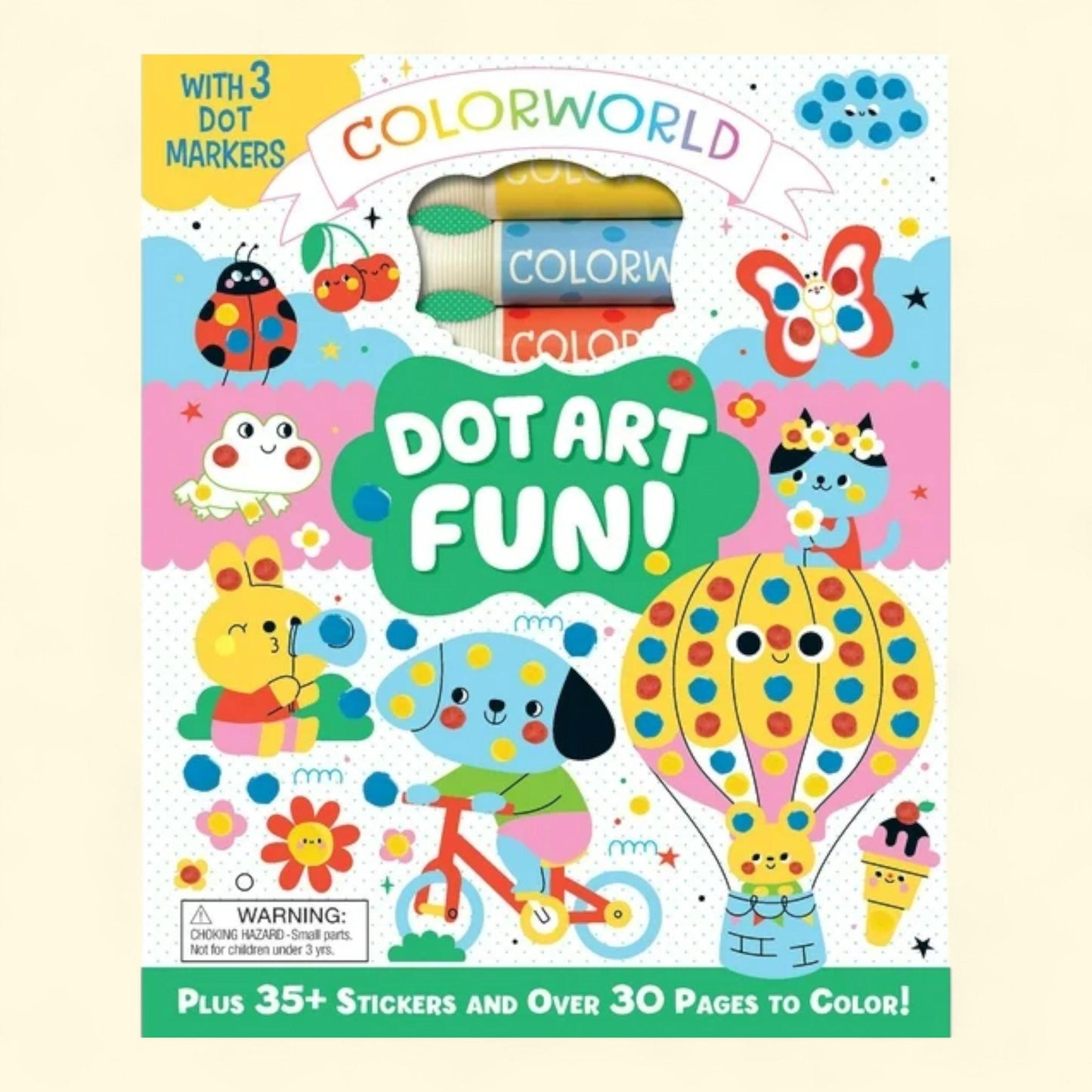 ColorWorld: Dot Art Fun!, 64 pages