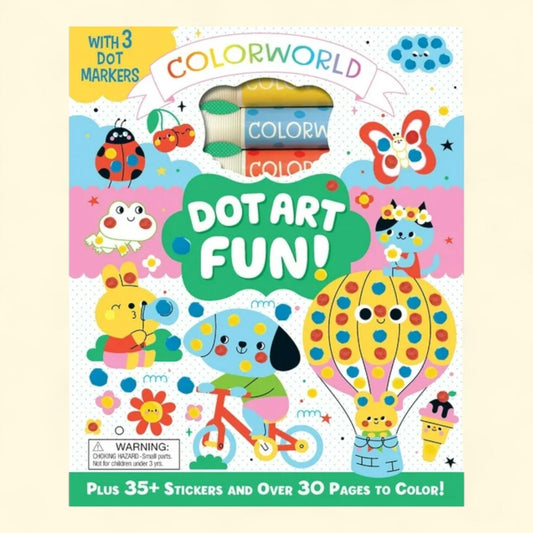 ColorWorld: Dot Art Fun!, 64 pages