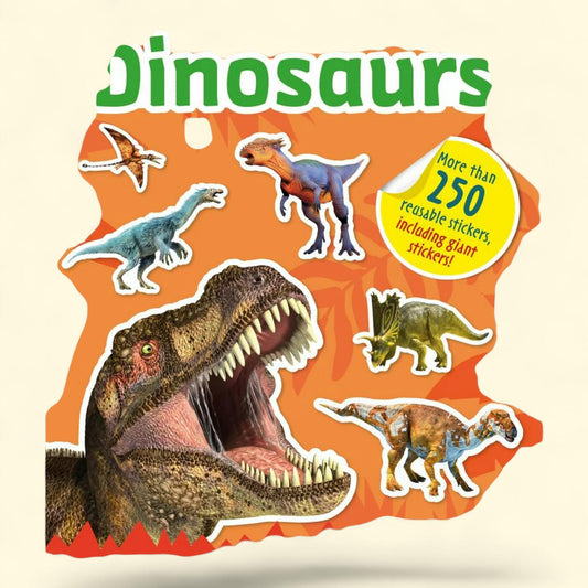 Ultimate Sticker Book Dinosaurs, Paperback