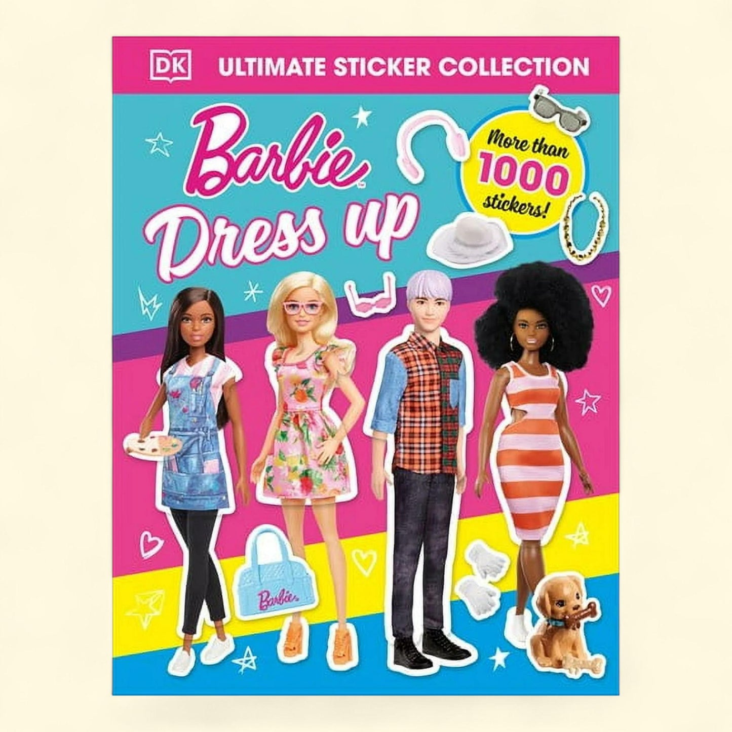 DK: Barbie Dress-Up Ultimate Sticker Collection, 5 - 9 Years