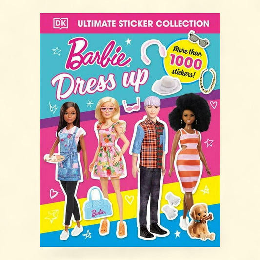 DK: Barbie Dress-Up Ultimate Sticker Collection, 5 - 9 Years