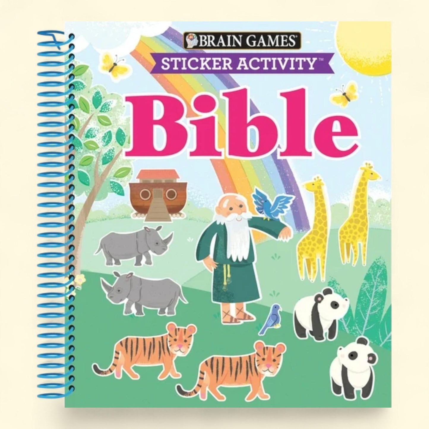 Brain Games Sticker Activity Book, Bible