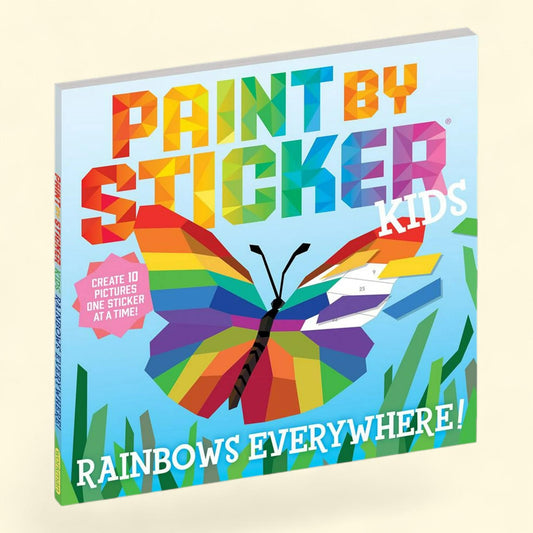 Paint by Sticker Kids: Rainbows Everywhere!, Paperback