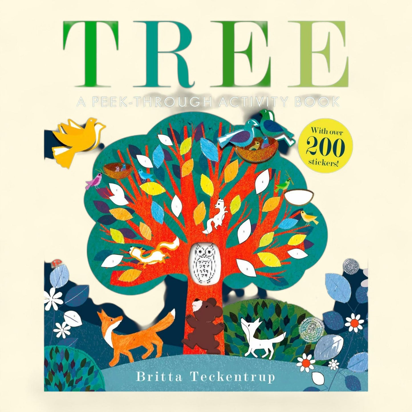 Britta Teckentrup Tree Activity Book, Paperback