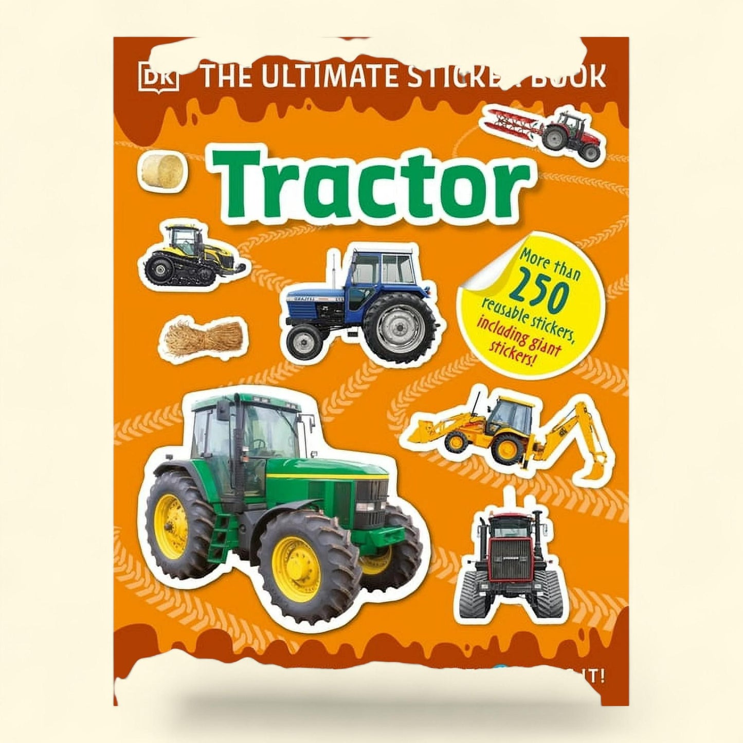 Ultimate Sticker Book, Tractor, Paperback