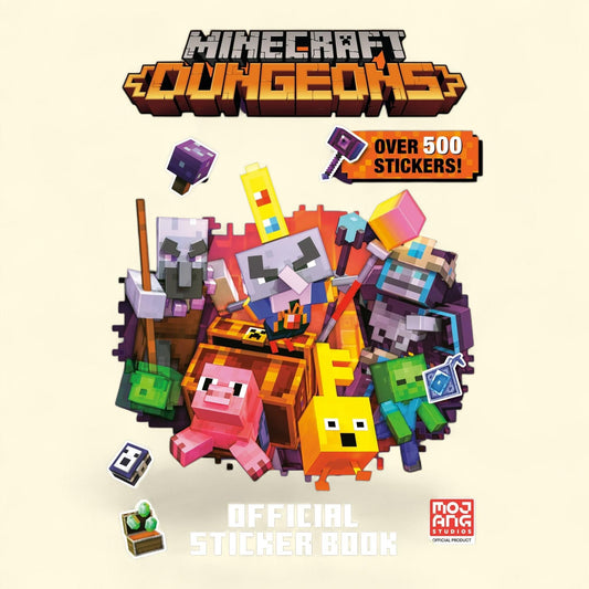 Random House Staff: Minecraft Official Dungeons Sticker Book, Paperback