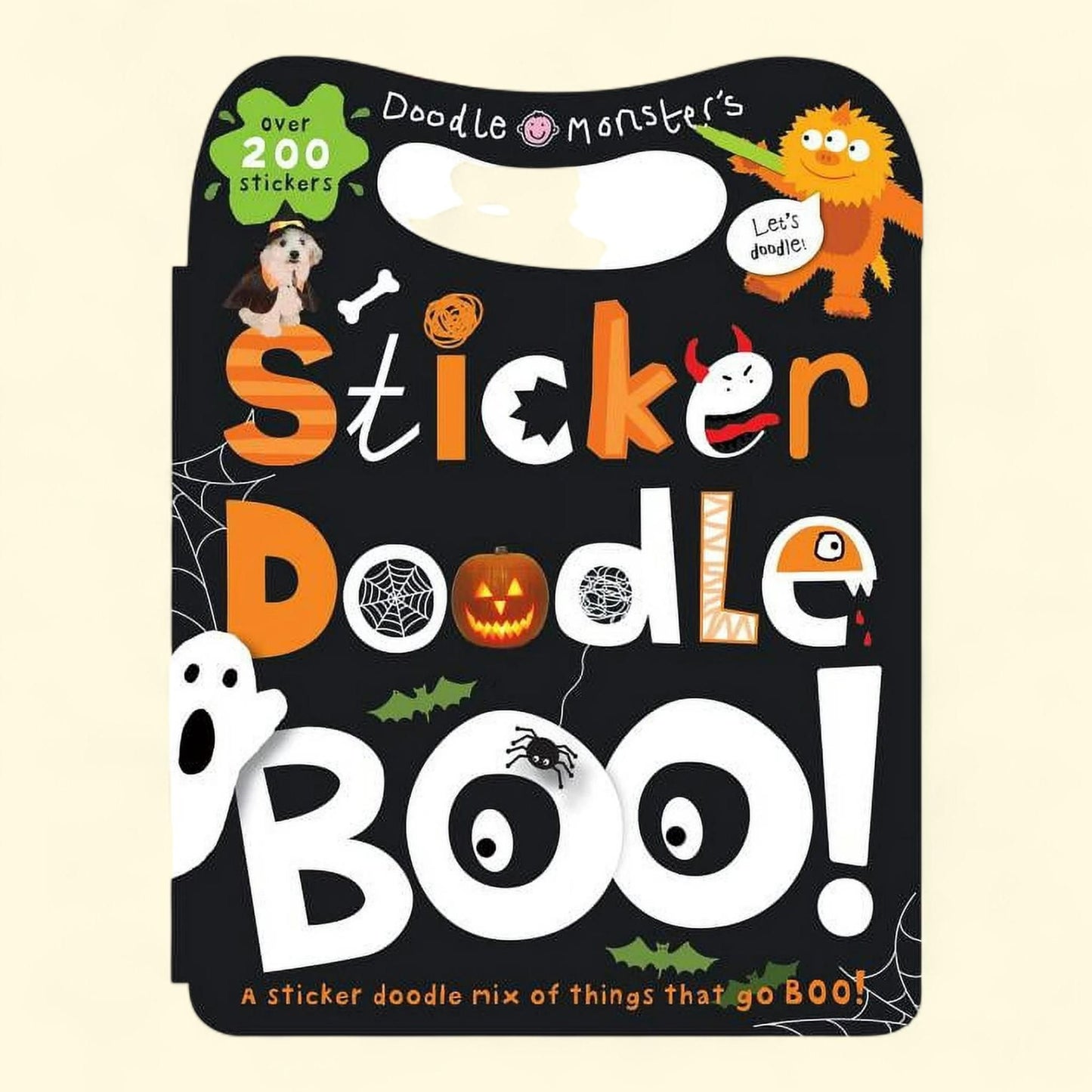 Sticker Doodle Boo!: Things That Go Boo! with Over 200 Stickers, (Paperback)