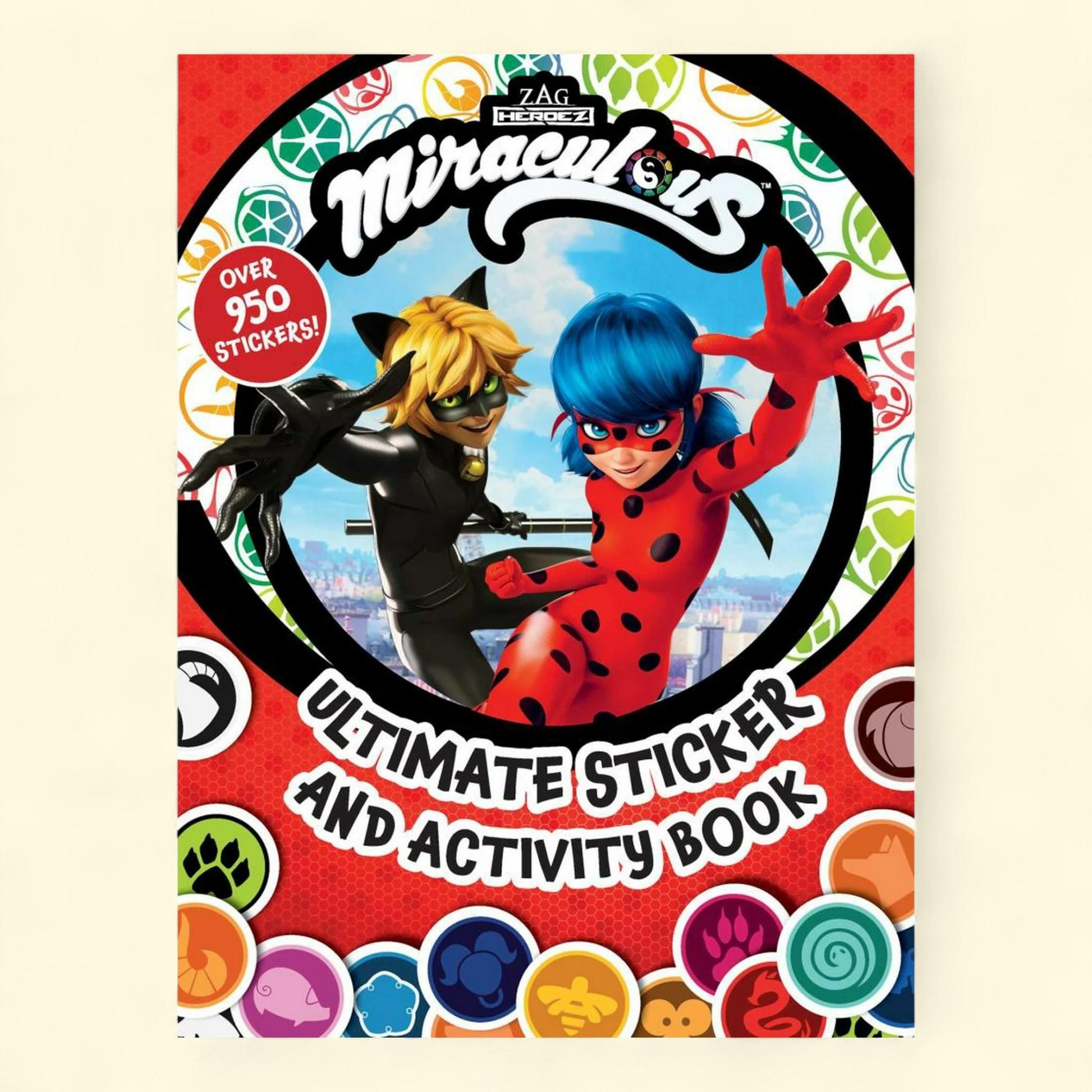 Miraculous: Ultimate Sticker and Activity Book, 100% Official Tales... — authentic US product shipped worldwide by Treatspree