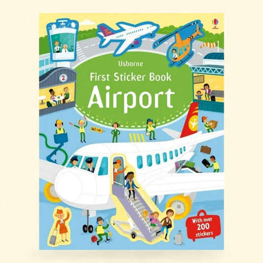 First Sticker Book Airport, 3 - 5 Years