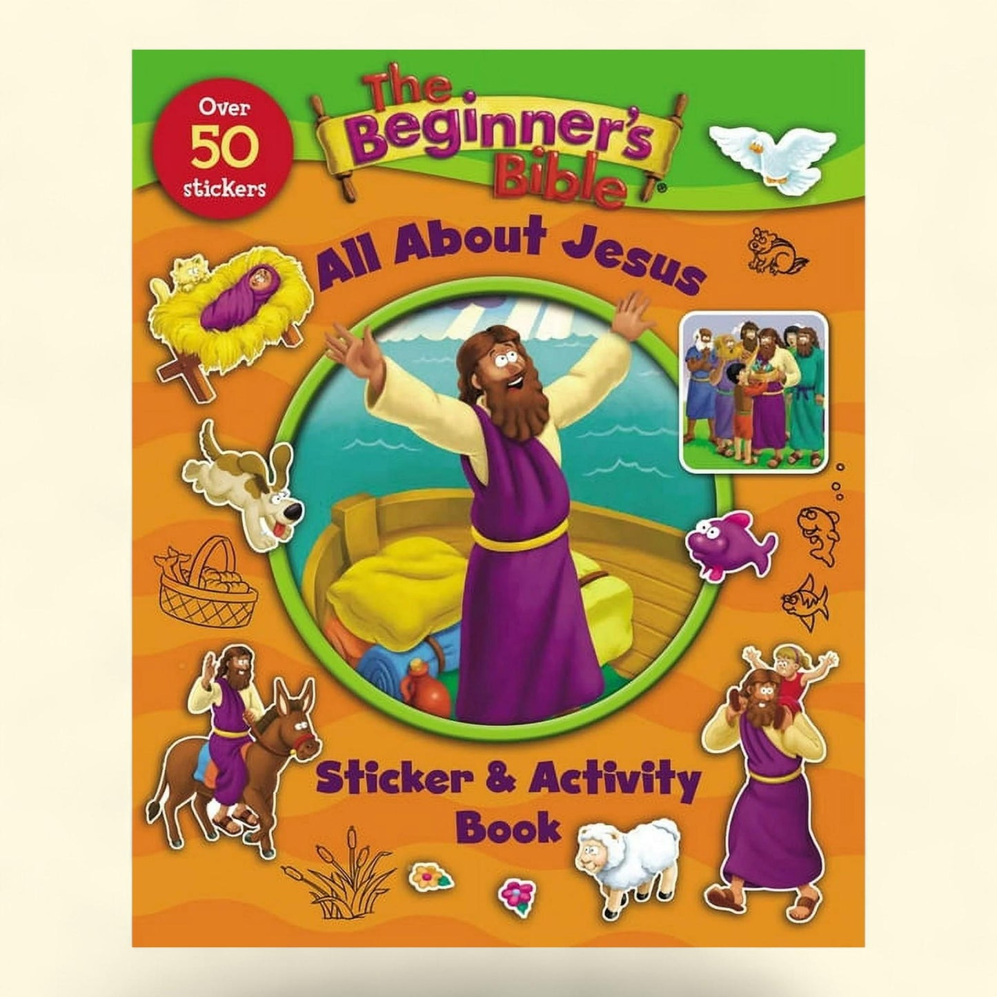 Beginner's Bible, All about Jesus Sticker and Activity Book, Paperback