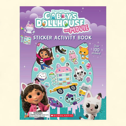 Gabby's Dollhouse: Sticker Activity Book with Shiny Stickers, Paperback