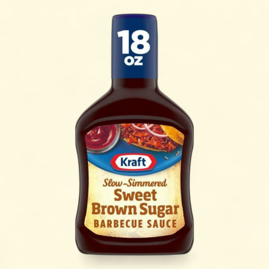 Kraft Sweet Brown Sugar Barbecue Sauce, 18 oz Bottle