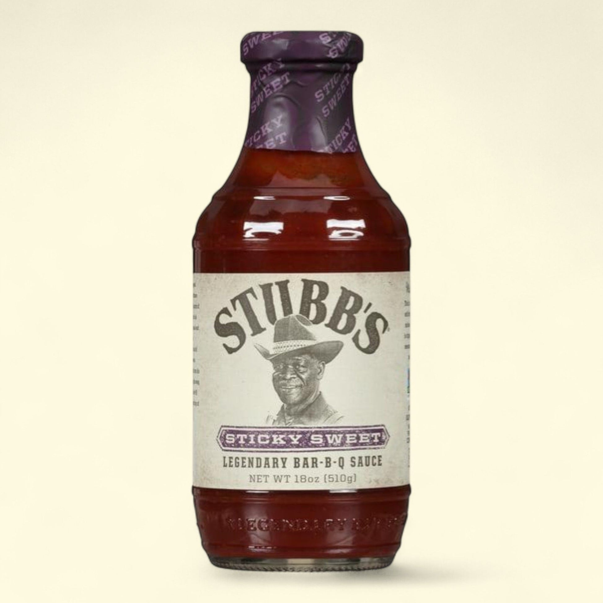 Sauce barbecue sucrée et onctueuse Stubb's, bouteille de 530 ml