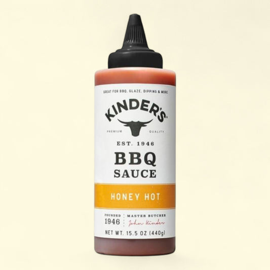 Kinder's Honey Hot Barbecue Sauce, 15.5 oz