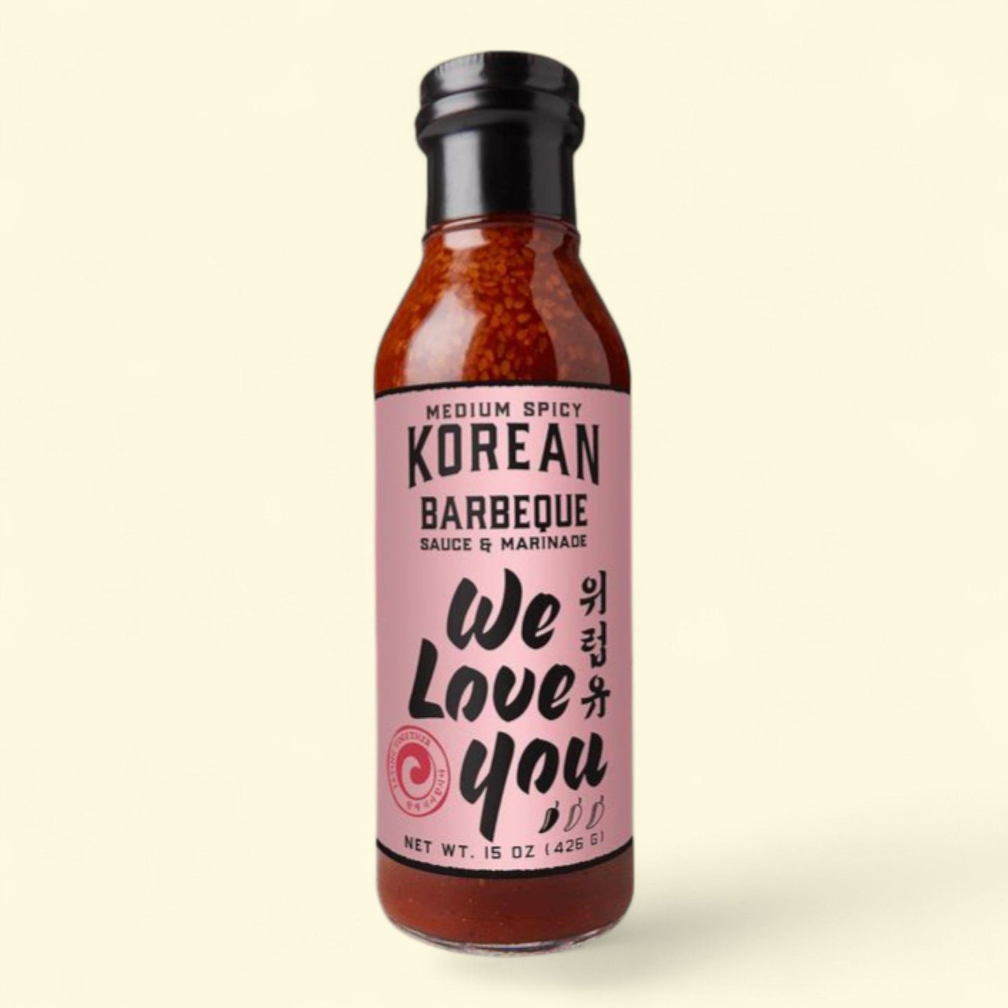Sauce et marinade barbecue coréenne « We Love You », 425 g