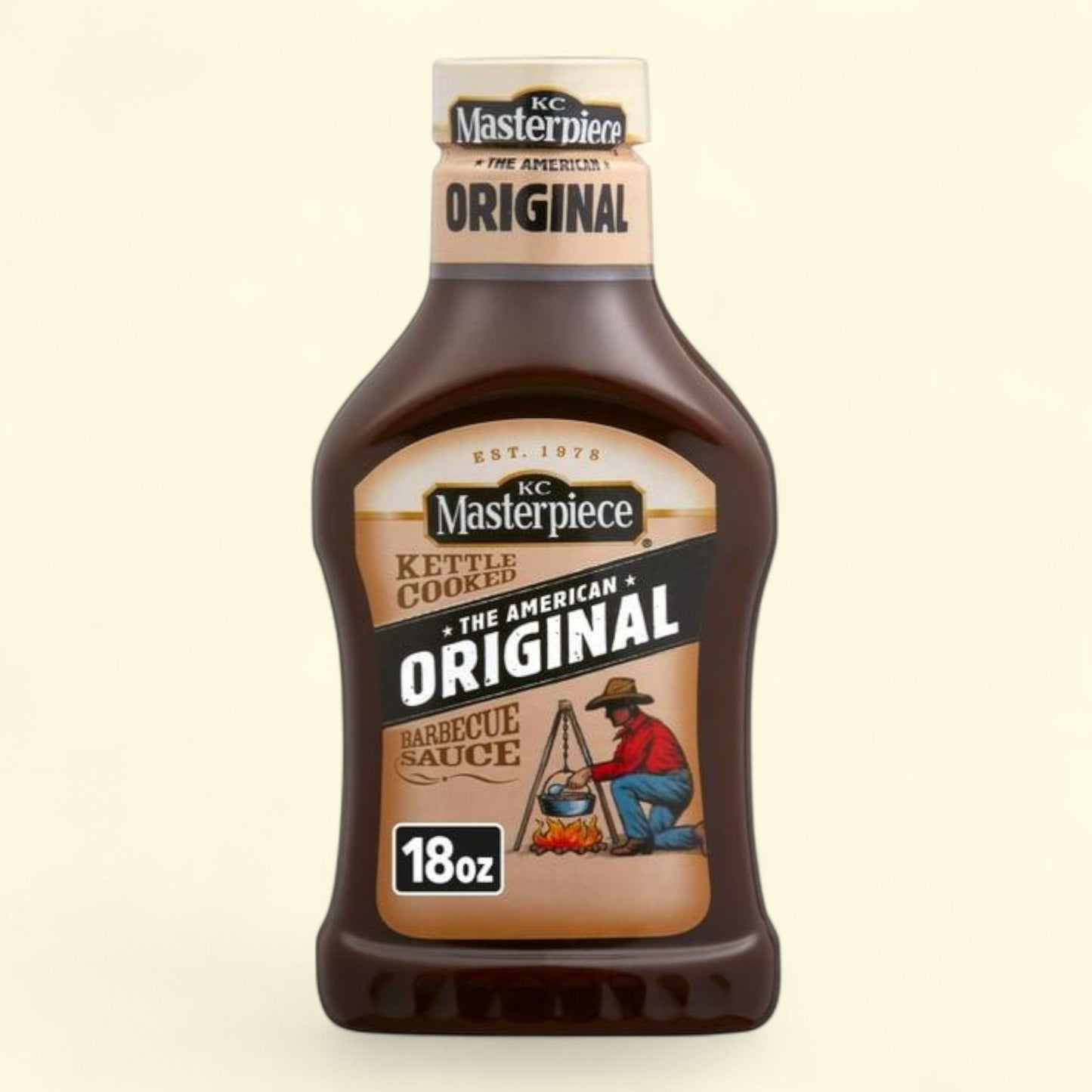 KC Masterpiece Barbecue Sauce, 18 oz