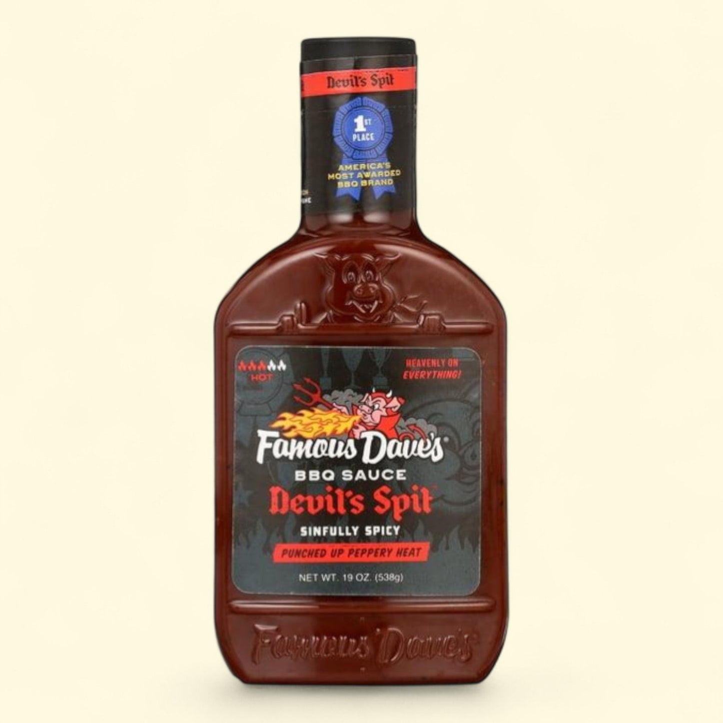 Famous Dave's Devil's Spit BBQ Sauce, 19 oz