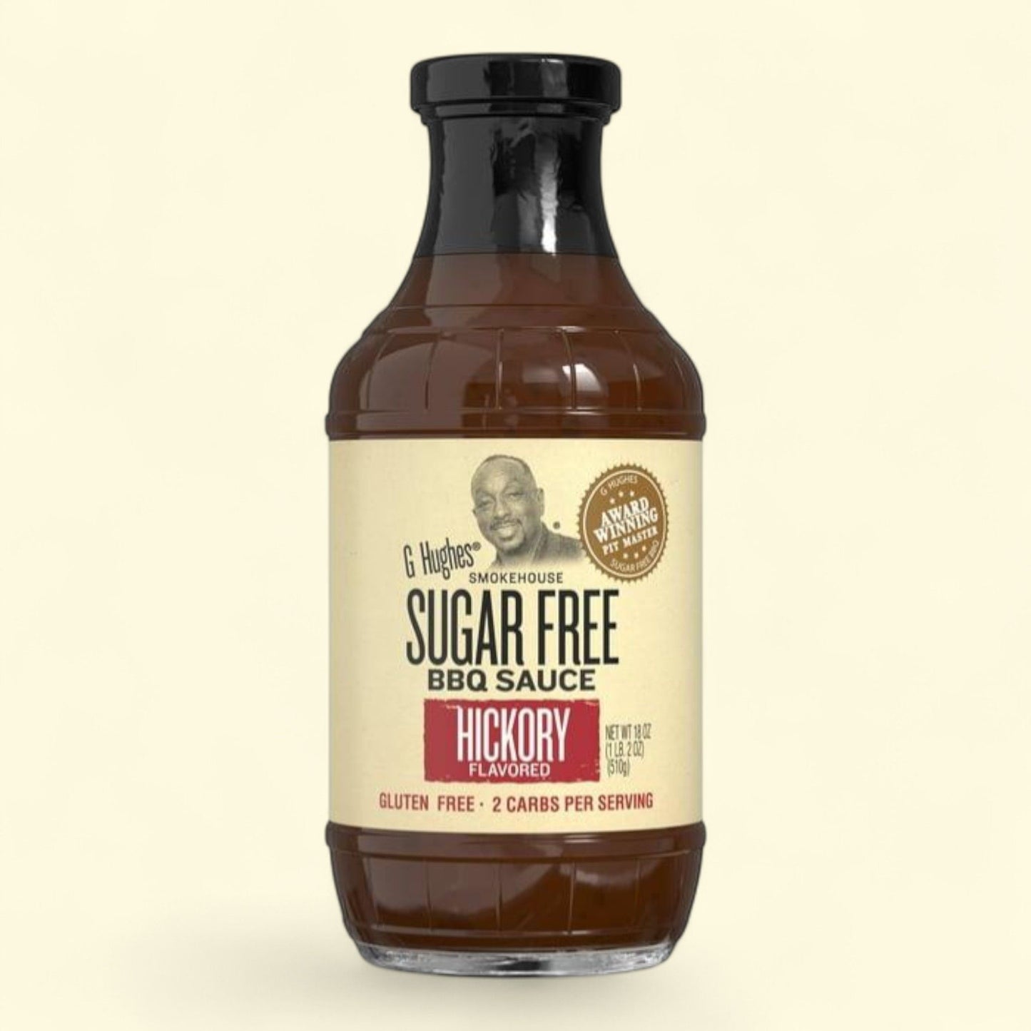 G Hughes Hickory Flavored BBQ Sauce, 18 oz