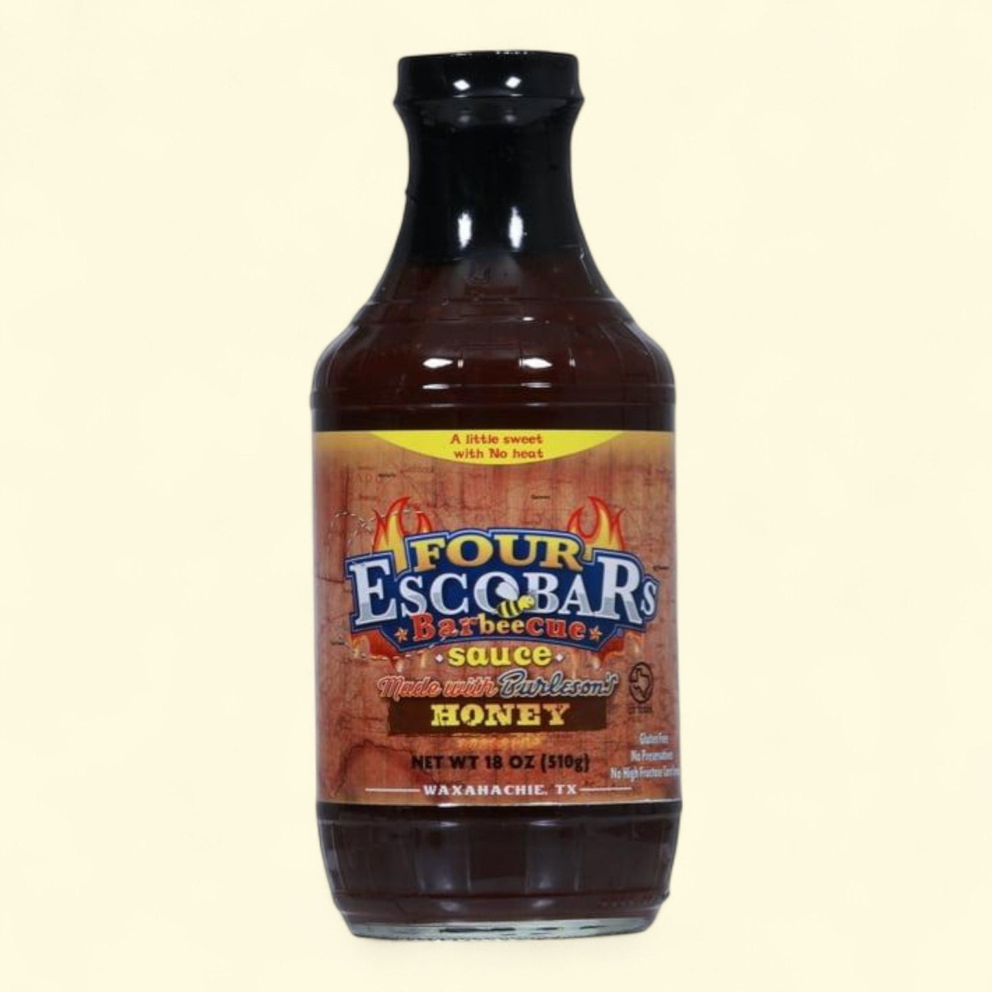 Escobars Honey Barbecue Sauce, 4 oz.