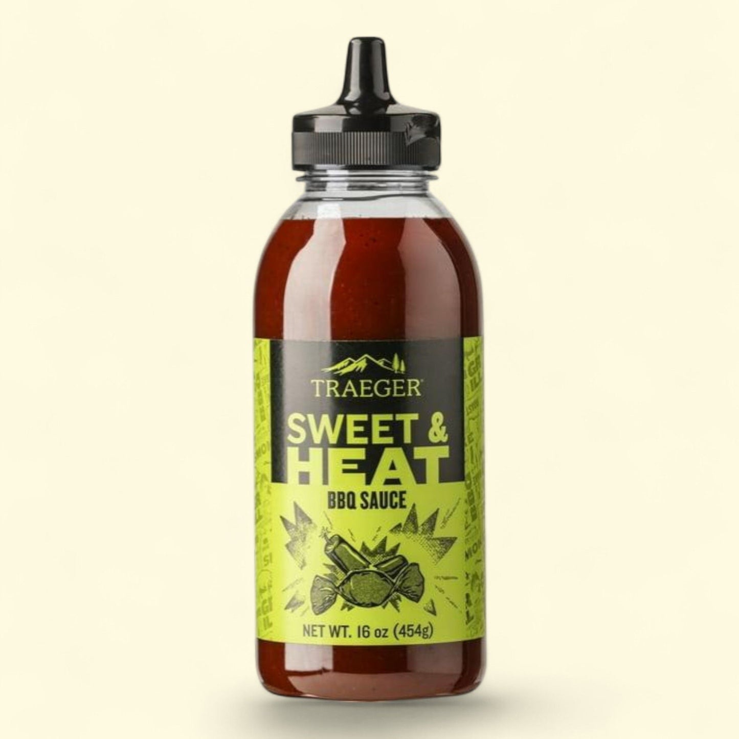Traeger Pellet Grills Sweet and Heat Barbecue Sauce, 16 oz