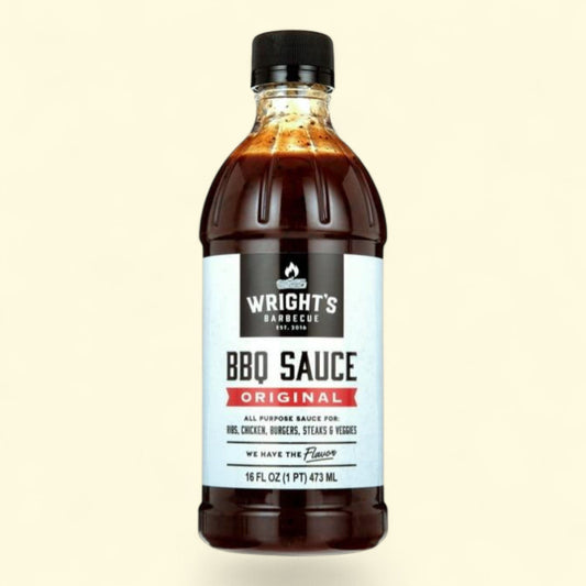 Wright's Barbecue Original BBQ Sauce,  Premium Arkansas Based, Dairy-Free, 16 oz
