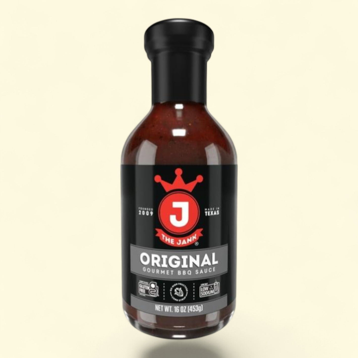 Sauce barbecue Jank Gourmet, Original, sucrée-salée, 454 g