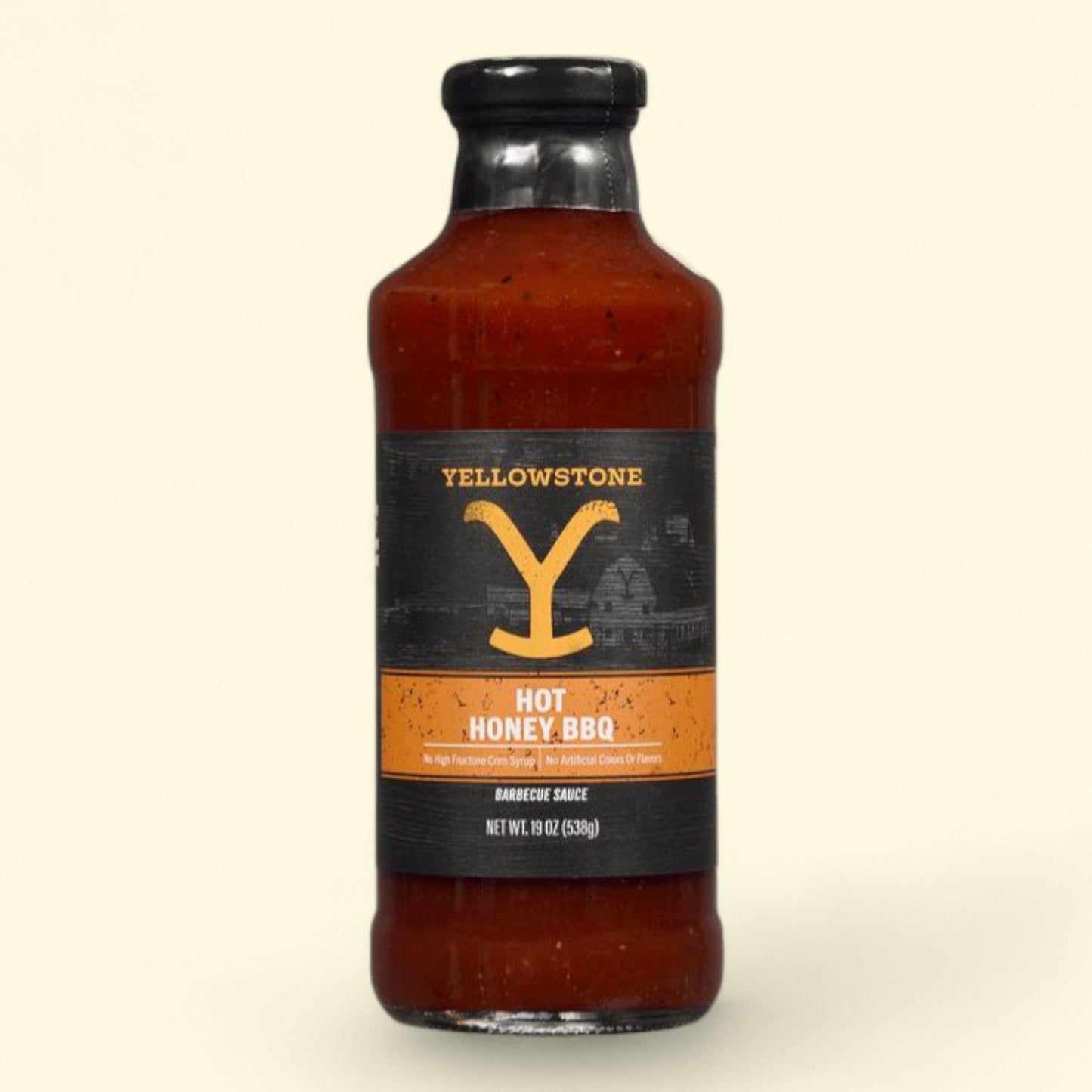 Yellowstone Hot Honey BBQ Sauce, 19 oz