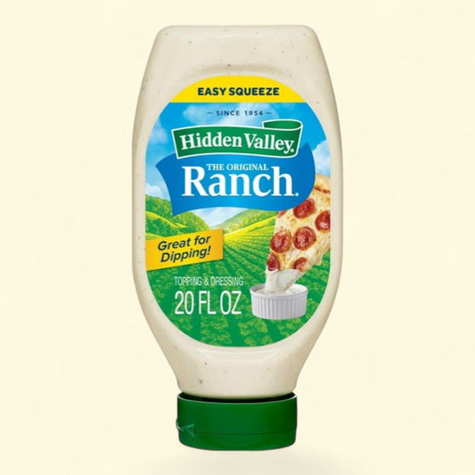 Hidden Valley Original Ranch Dipping Sauce Salad Dressing and Topping, 20 fl oz