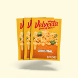 Velveeta Melting Cheese Dip & Sauce, 3 ct, 4 oz