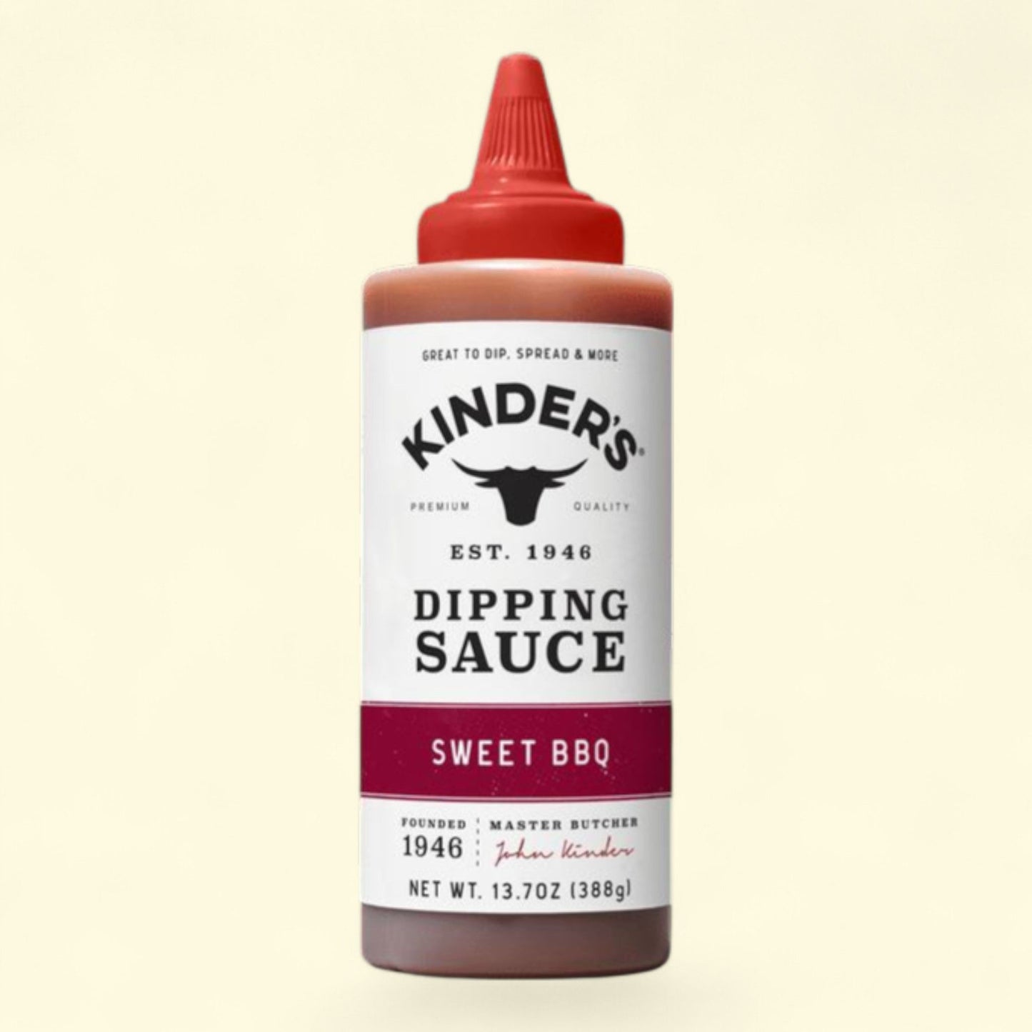 Sauce barbecue sucrée Kinder, 390 g