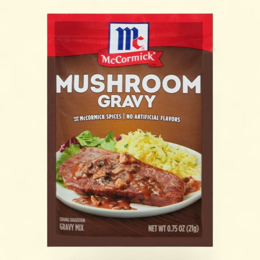 McCormick Mushroom Gravy Mix, 0.75 oz